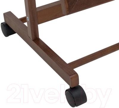 Зеркало Мебелик В 27Н (средне-коричневый)