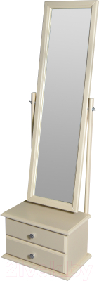 Секция в прихожую Мебелик Селена с тумбой (слоновая кость) - фото