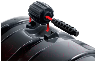 Движок для снега Prosperplast Pusher Arctic Eco / ILTB-S411 (черный)