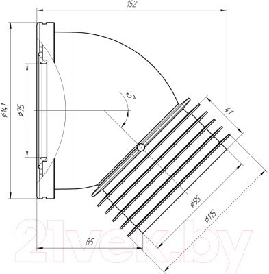 Труба фановая Ани Пласт W4228
