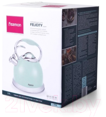 Чайник со свистком Fissman Felicity 5958