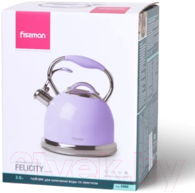 Чайник со свистком Fissman Felicity 5960