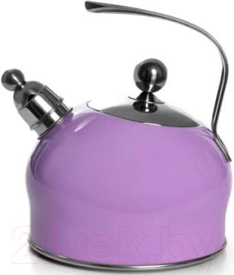Чайник со свистком Fissman Paloma 5963 (сиреневый) - фото