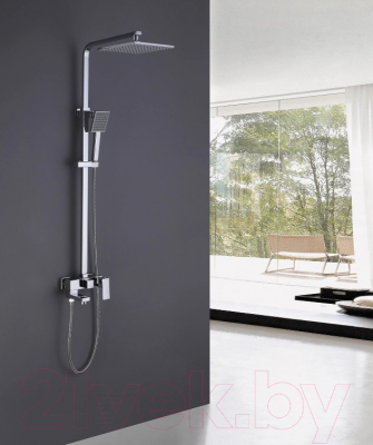 Душевая система со смесителем Abber Daheim AF8216