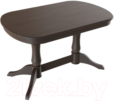Обеденный стол ТриЯ Валенсия 1.8 (орех темный) - фото