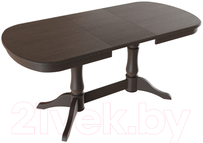 Обеденный стол ТриЯ Валенсия 1.8 (орех темный)