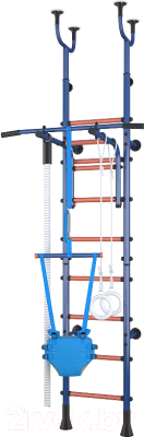 Детский спортивный комплекс Polini Kids Sport Active (синий) - фото