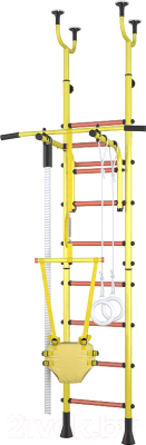 Детский спортивный комплекс Polini Kids Sport Neo (желтый) - фото