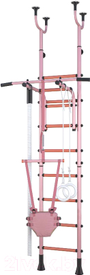 Детский спортивный комплекс Polini Kids Sport Neo (розовый) - фото