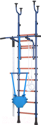 Детский спортивный комплекс Polini Kids Sport Neo (синий) - фото