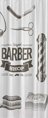 Шторка-занавеска для ванны Sealskin TXT Barber 233691319 - фото