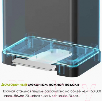 Мусорное ведро WeltWasser Wally TG 9L