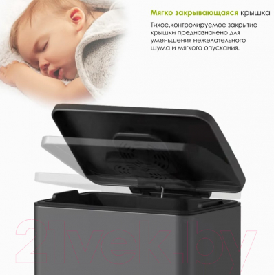 Мусорное ведро WeltWasser Wally TG 9L