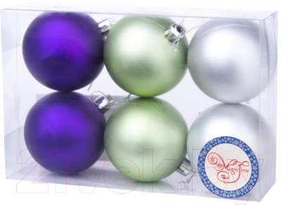 Набор шаров новогодних Феникс-Презент 78780 - фото