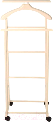 Стойка для одежды Мебелик Костюмная на колесах В 22Н