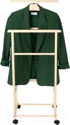 Стойка для одежды Мебелик Костюмная на колесах В 22Н