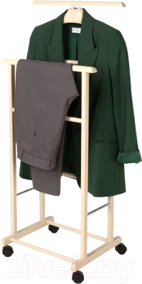 Стойка для одежды Мебелик Костюмная на колесах В 22Н