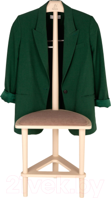 Стойка для одежды Мебелик Костюмная с сиденьем В 26Н