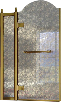 Стеклянная шторка для ванны Radomir 1-08-0-0-0-105 - фото