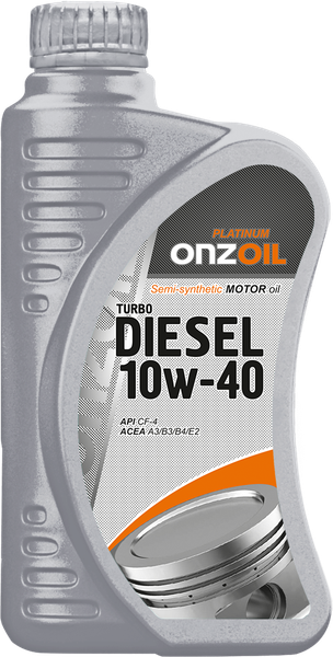 Моторное масло Onzoil SAE 10W40 Turbo Diesel Lux CF-4 - фото