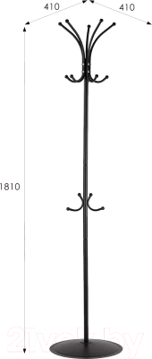 Вешалка для одежды Мебелик Пико 4