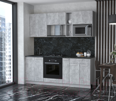 Готовая кухня Интерлиния Мила Лайт 2.0 ВТ