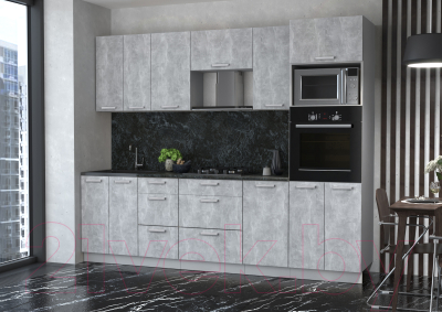 Кухонный гарнитур Интерлиния Мила Лайт 2.6 ВТ