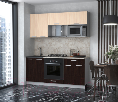 Готовая кухня Интерлиния Мила Лайт 1.8 ВТ