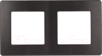Рамка для выключателей и розеток ЭРА Сатин 12-5102-05 / Б0052513 - фото