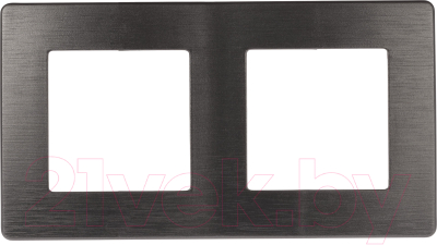 Рамка для выключателей и розеток ЭРА Сатин 12-5102-12 / Б0052515 - фото