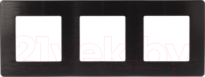 Рамка для выключателей и розеток ЭРА Сатин 12-5103-06 / Б0052524 - фото