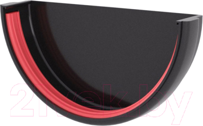 Заглушка желоба Grand Line Универсальная ПВХ 135 градусов - фото