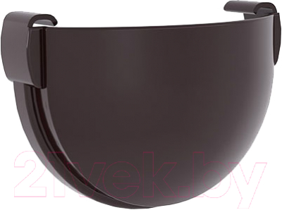 Заглушка желоба Grand Line Универсальная Стандарт ПВХ 135 градусов - фото