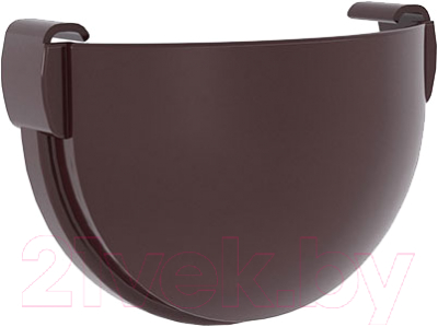 Заглушка желоба Grand Line Универсальная Стандарт ПВХ 135 градусов - фото