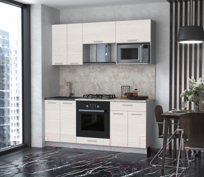 Готовая кухня Интерлиния Мила Лайт 1.8 ВТ