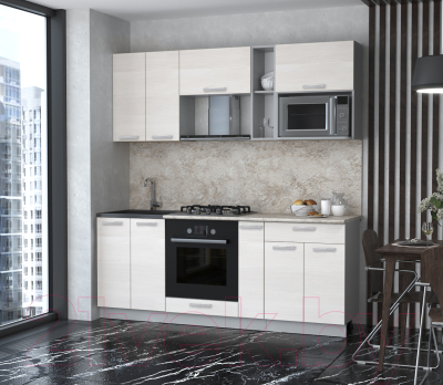 Готовая кухня Интерлиния Мила Лайт 2.0 ВТ