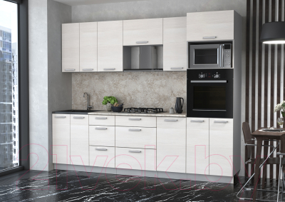 Кухонный гарнитур Интерлиния Мила Лайт 2.6 ВТ