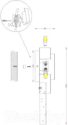 Бра ST Luce Cesena SL1630.201.02