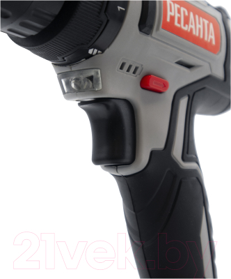 Аккумуляторная дрель-шуруповерт Ресанта ДА-20-2ЛК (75/14/11)