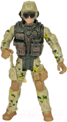 Фигурка игровая Bondibon Армия Настоящий боец / ВВ5299 - фото