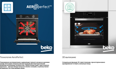 Электрический духовой шкаф Beko BBIM12400XCS