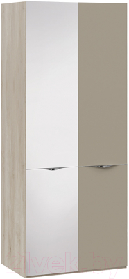 Шкаф ТриЯ Глосс с 1 зерк. и 1 дверью СМ-319.07.213 - фото
