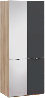 Шкаф ТриЯ Глосс с 1 зерк. и 1 дверью СМ-319.07.213 - фото