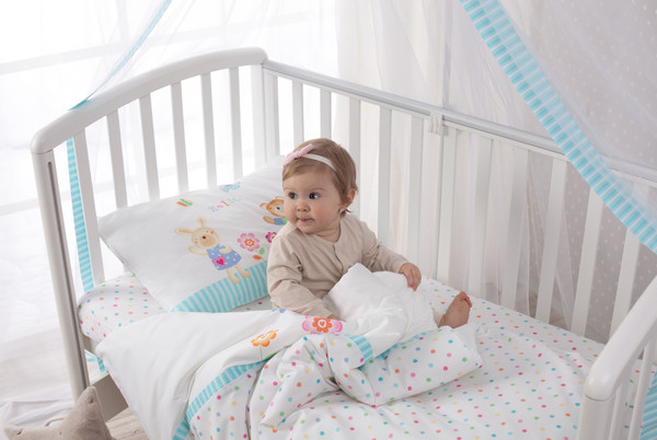 Комплект постельный для малышей Perina Глория Hello / Г3-03.0