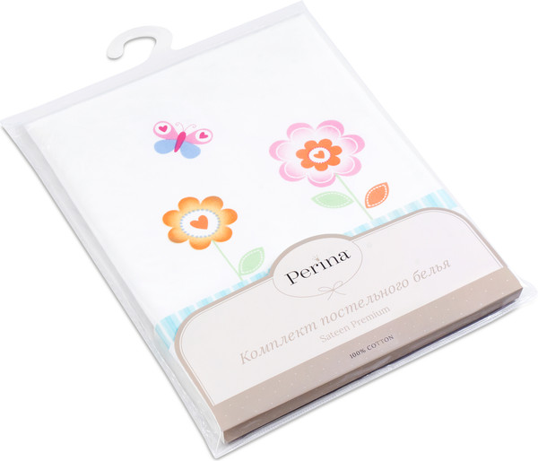 Комплект постельный для малышей Perina Глория Hello / Г3-03.0