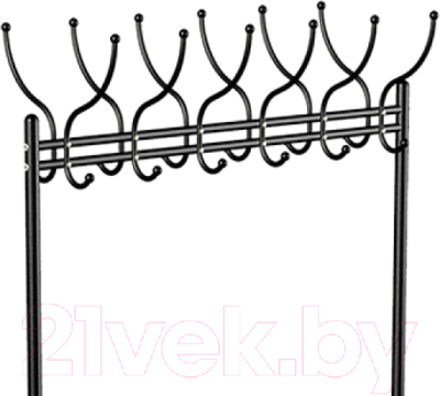 Вешалка для одежды Мебелик М 11 на колесах