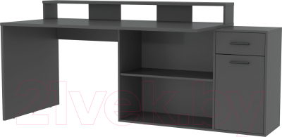 Письменный стол Интерлиния Skill-3 (антрацит/антрацит)