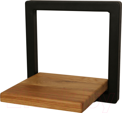 Полка Stal-Massiv Fly-HS 265x265 (дуб натуральный) - фото