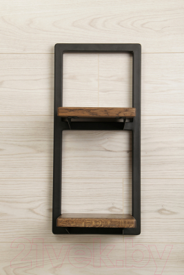 Полка Stal-Massiv Fly-DH 580x265 (дуб мореный)