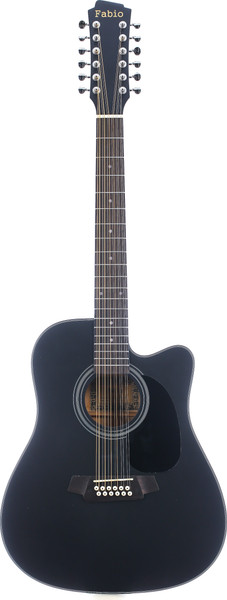 Акустическая гитара Fabio FB12 4110 BK - фото